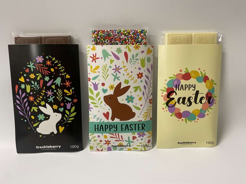 Easter Frecklberry Chocolate Blocks