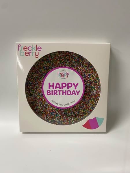Happy Birthday Freckle Chocolate