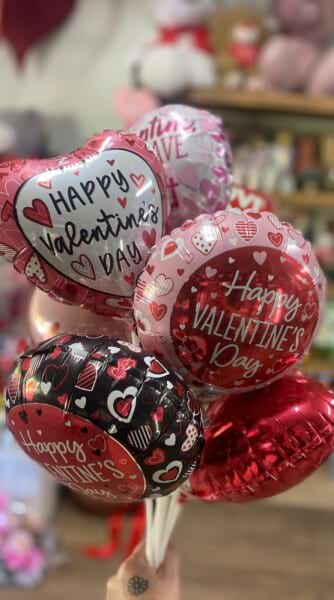 I Love you Balloons